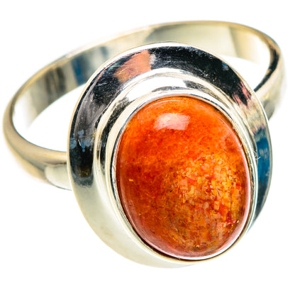 Sunstone Rings handcrafted by Ana Silver Co - RING84063
