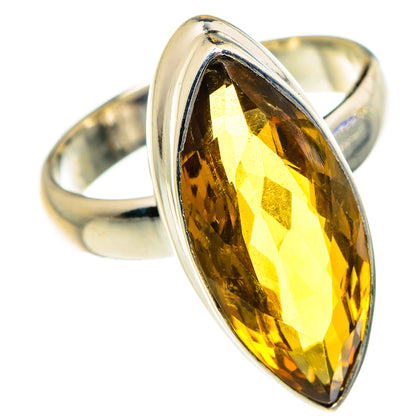Mandarin Citrine Rings handcrafted by Ana Silver Co - RING84064