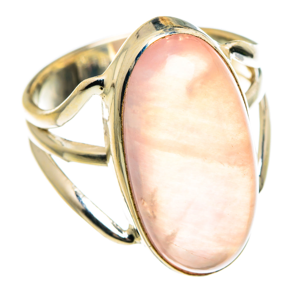 Rose Quartz Rings handcrafted by Ana Silver Co - RING84069
