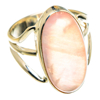 Rose Quartz Rings handcrafted by Ana Silver Co - RING84069