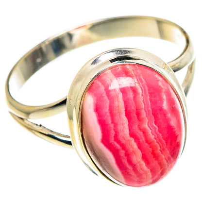 Rhodochrosite Rings handcrafted by Ana Silver Co - RING84070