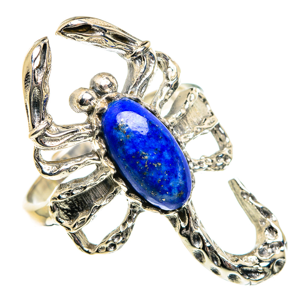 Lapis Lazuli Rings handcrafted by Ana Silver Co - RING84092
