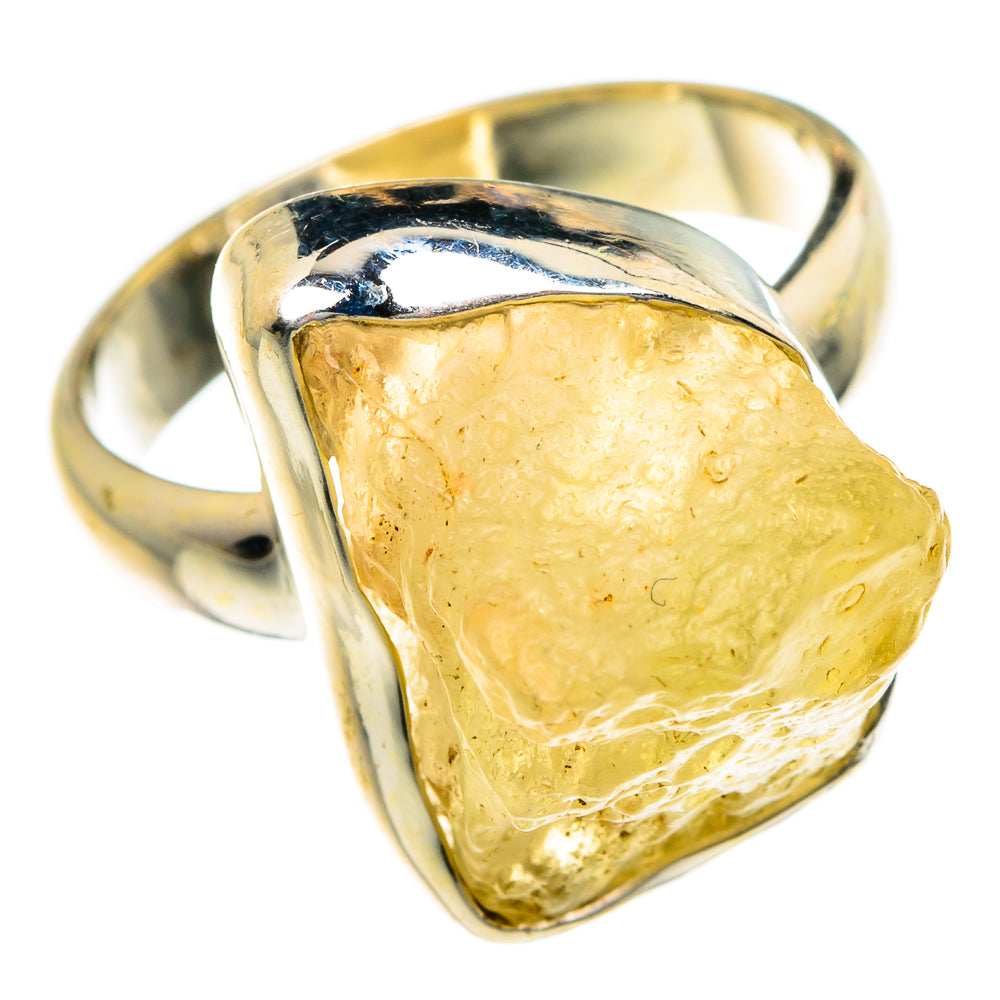Libyan Glass Rings handcrafted by Ana Silver Co - RING84103