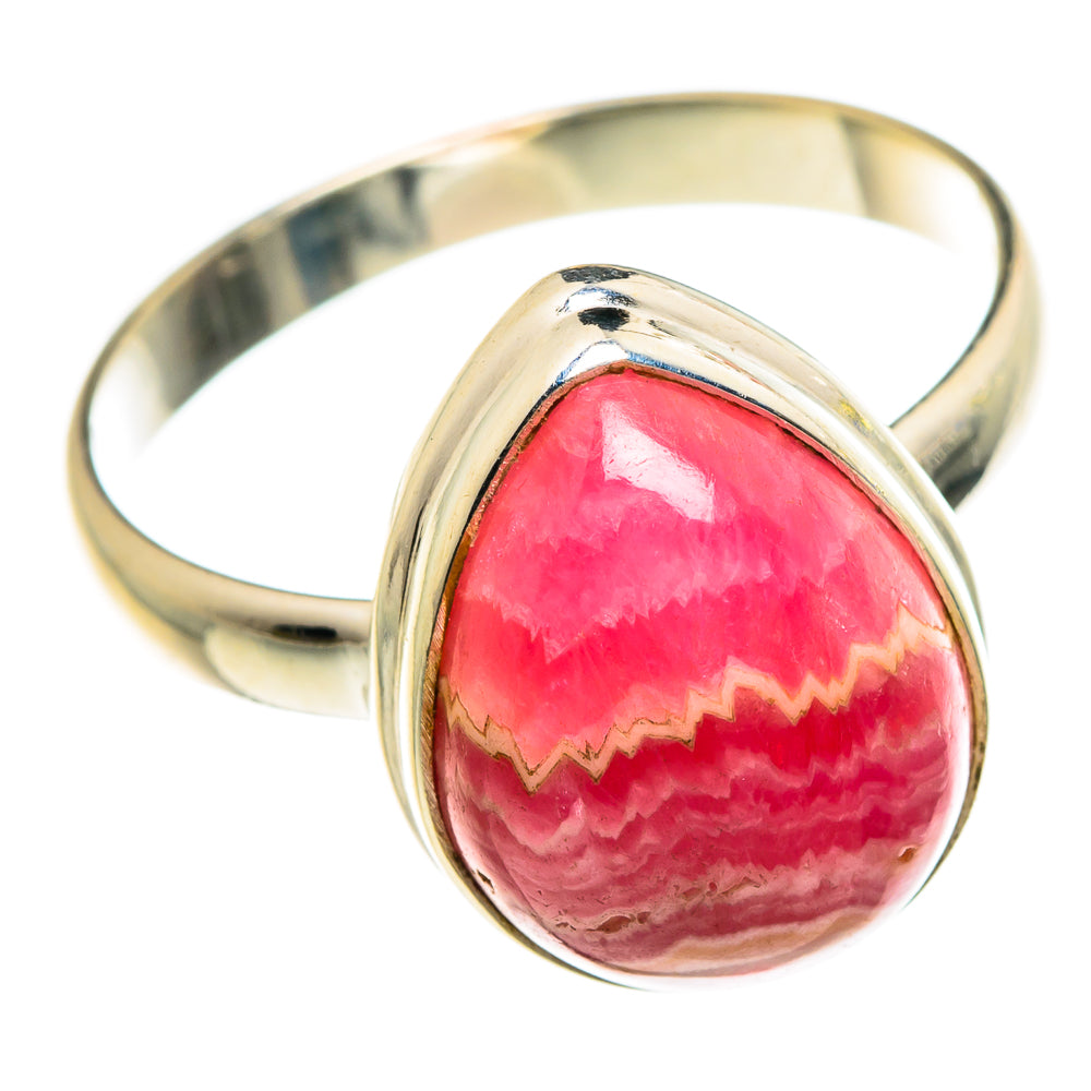 Rhodochrosite Rings handcrafted by Ana Silver Co - RING84109