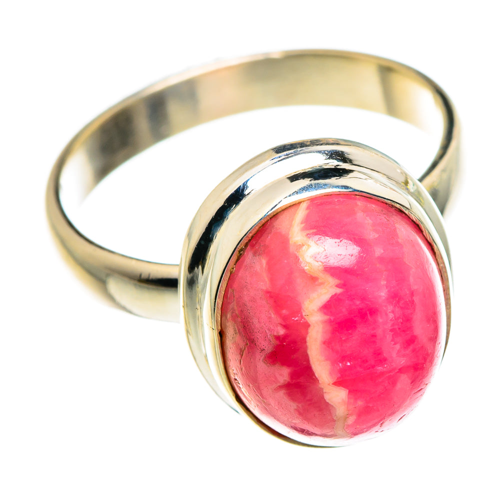 Rhodochrosite Rings handcrafted by Ana Silver Co - RING84110