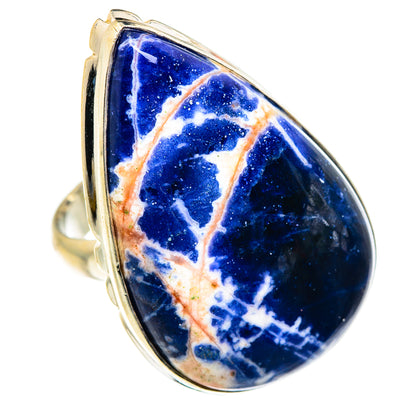 Sodalite Rings handcrafted by Ana Silver Co - RING84129