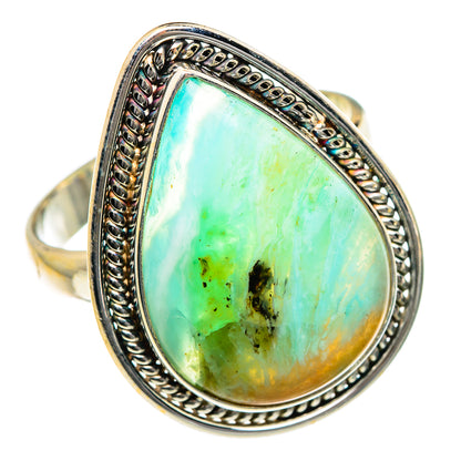 Peruvian Opal Rings handcrafted by Ana Silver Co - RING84131