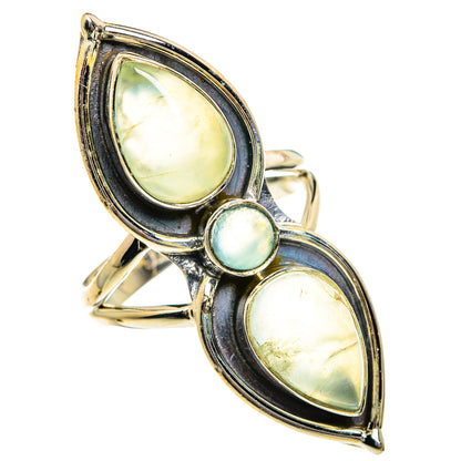 Prehnite Rings handcrafted by Ana Silver Co - RING84137
