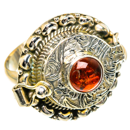 Baltic Amber Rings handcrafted by Ana Silver Co - RING84141