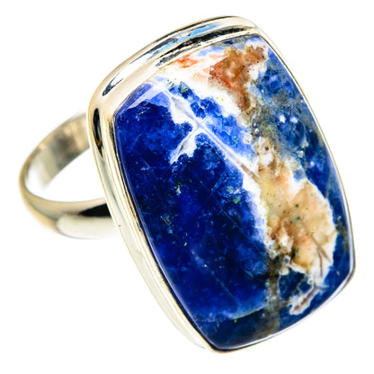 Sodalite Rings handcrafted by Ana Silver Co - RING84152