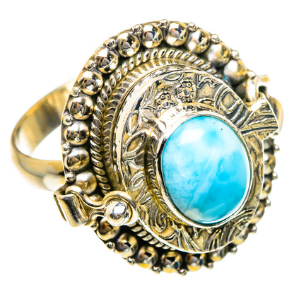 Larimar Rings handcrafted by Ana Silver Co - RING84155