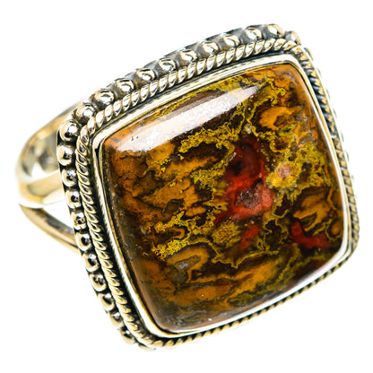 Moroccan Agate Rings handcrafted by Ana Silver Co - RING84160