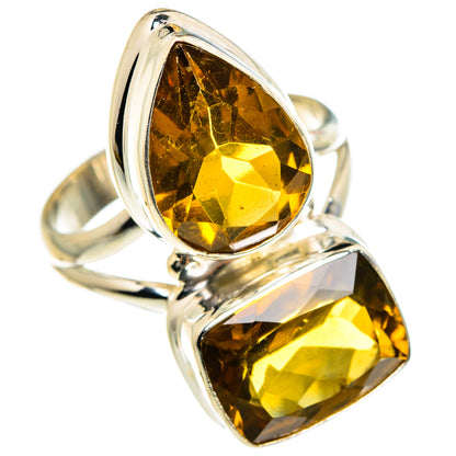 Mandarin Citrine Rings handcrafted by Ana Silver Co - RING84162