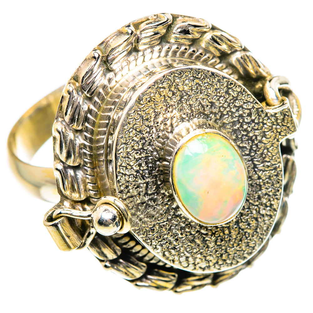 Ethiopian Opal Rings handcrafted by Ana Silver Co - RING84164