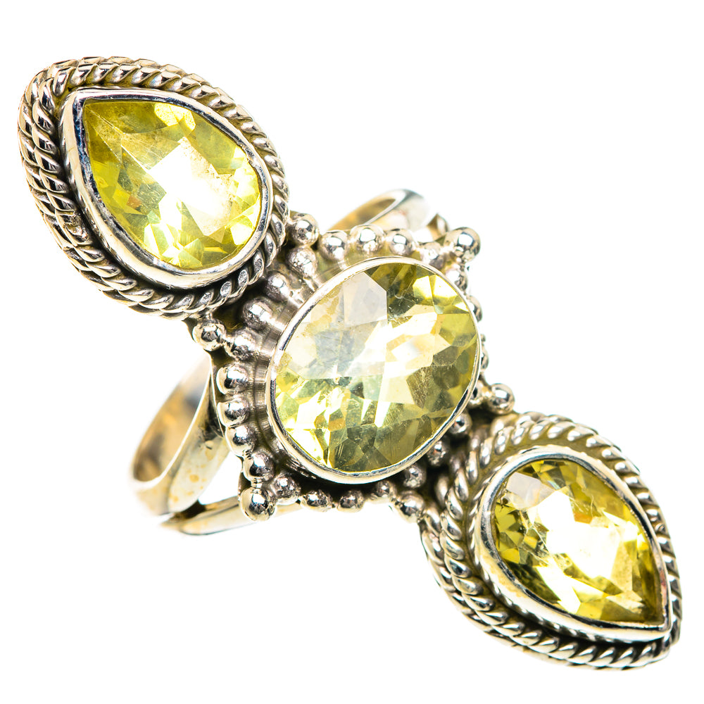 Citrine Rings handcrafted by Ana Silver Co - RING84166