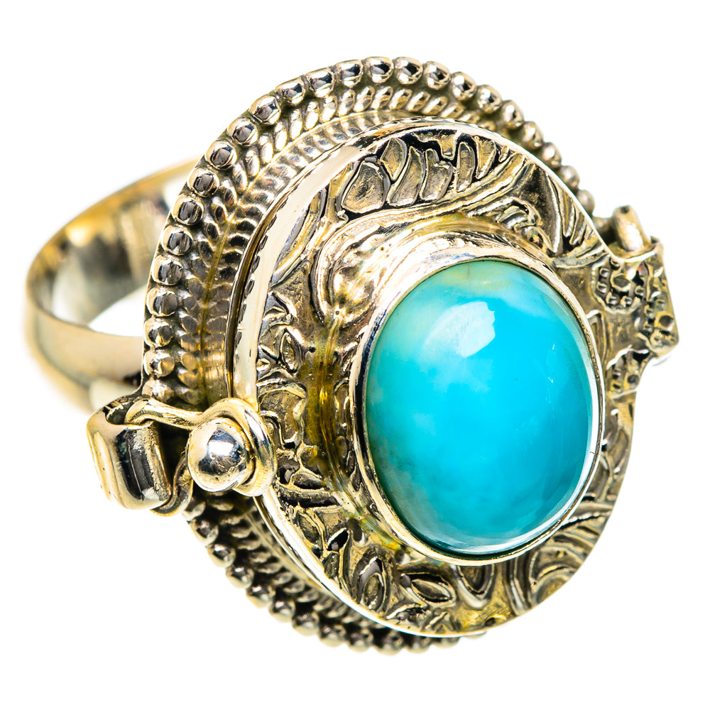 Larimar Rings handcrafted by Ana Silver Co - RING84171