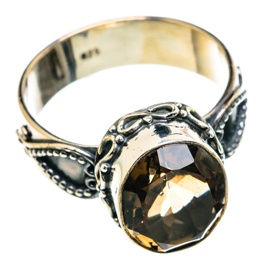 Smoky Quartz Rings handcrafted by Ana Silver Co - RING84190