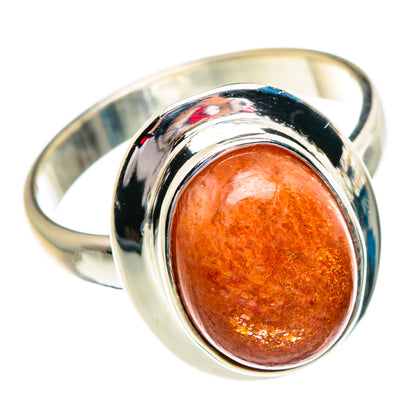 Sunstone Rings handcrafted by Ana Silver Co - RING84197