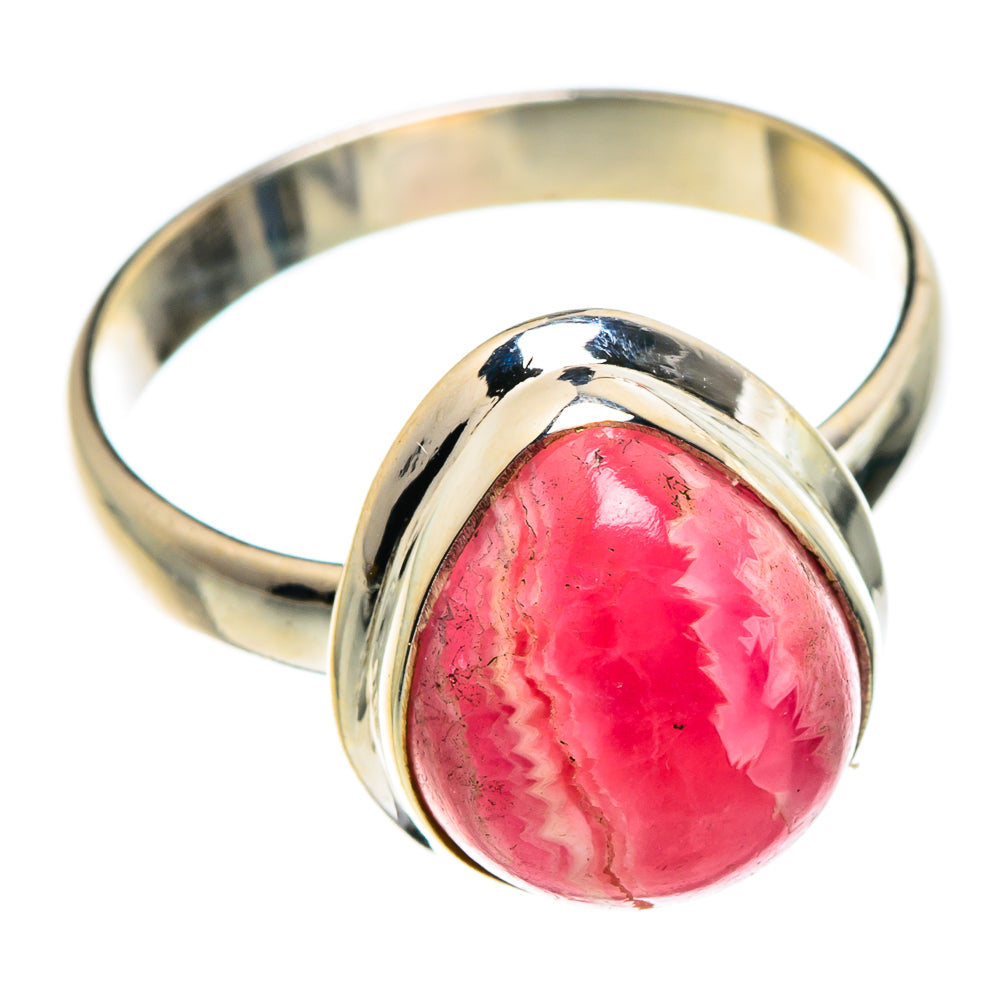 Rhodochrosite Rings handcrafted by Ana Silver Co - RING84202