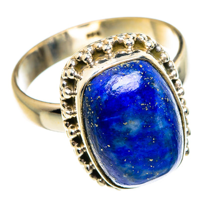 Lapis Lazuli Rings handcrafted by Ana Silver Co - RING84221