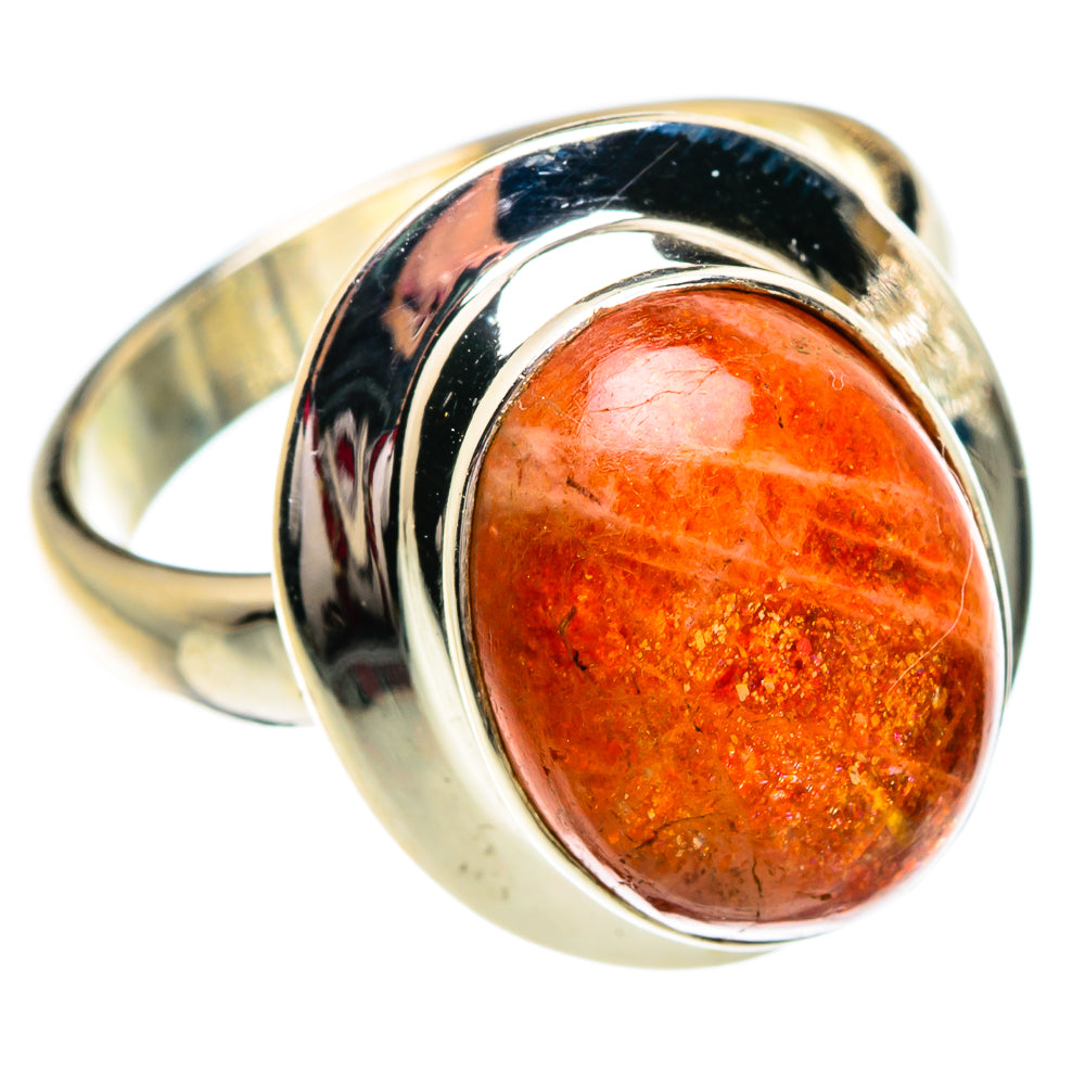 Sunstone Rings handcrafted by Ana Silver Co - RING84238