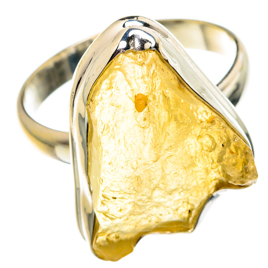Libyan Glass Rings handcrafted by Ana Silver Co - RING84239