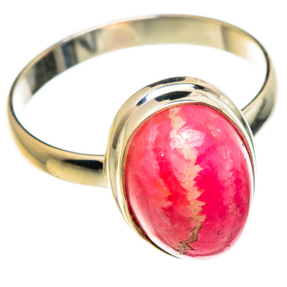 Rhodochrosite Rings handcrafted by Ana Silver Co - RING84243