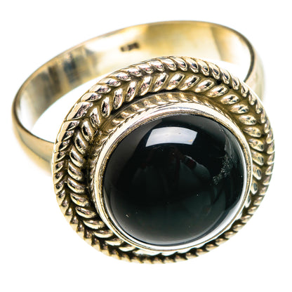 Black Onyx Rings handcrafted by Ana Silver Co - RING84251