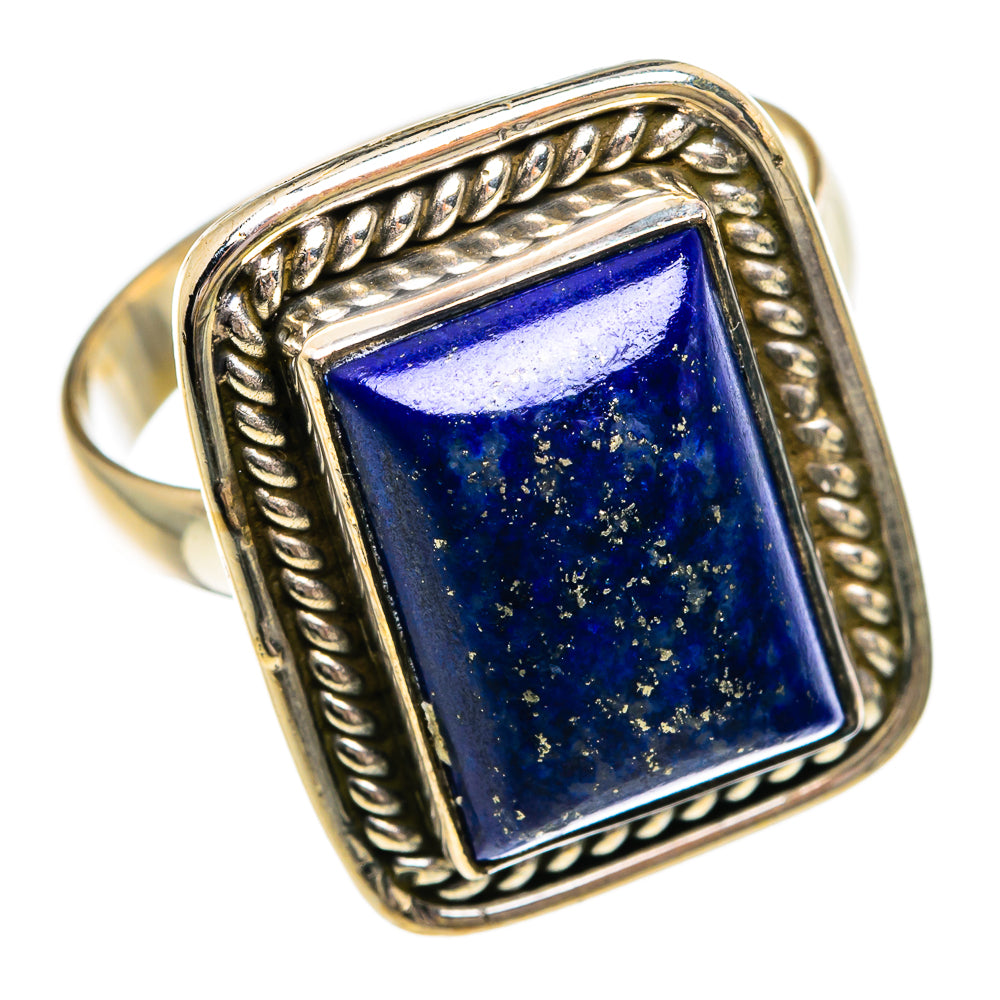 Lapis Lazuli Rings handcrafted by Ana Silver Co - RING84263