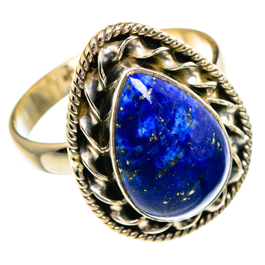Lapis Lazuli Rings handcrafted by Ana Silver Co - RING84266