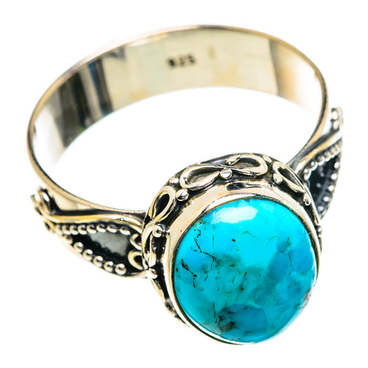 Chrysocolla Rings handcrafted by Ana Silver Co - RING84267