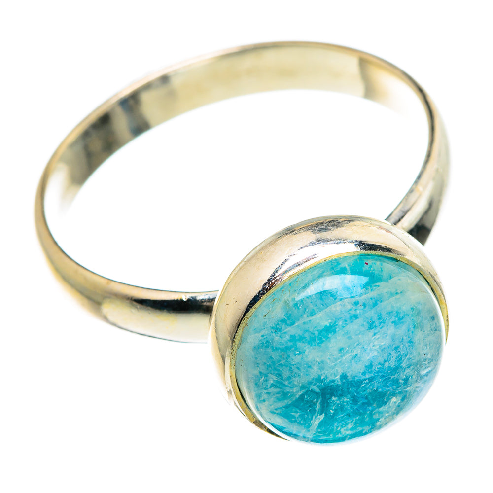 Rainbow Moonstone Rings handcrafted by Ana Silver Co - RING84273 - Photo 2