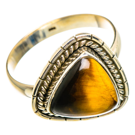 Tiger Eye Rings handcrafted by Ana Silver Co - RING84279