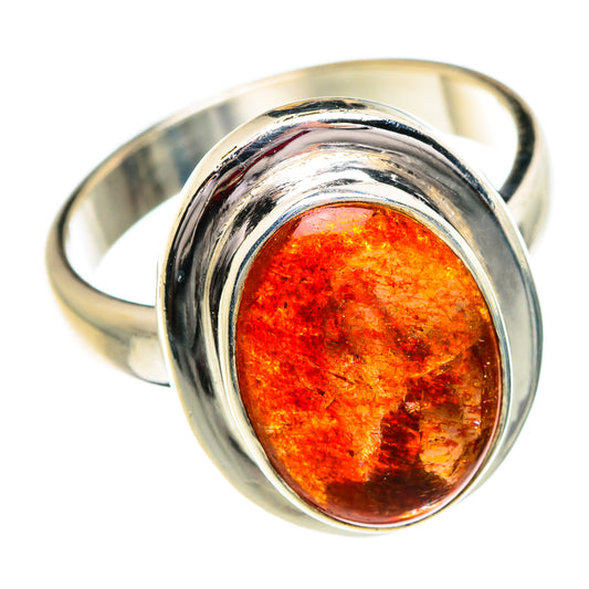 Sunstone Rings handcrafted by Ana Silver Co - RING84283