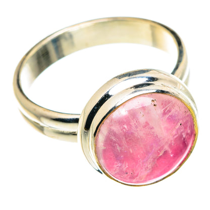 Pink Moonstone Rings handcrafted by Ana Silver Co - RING84285