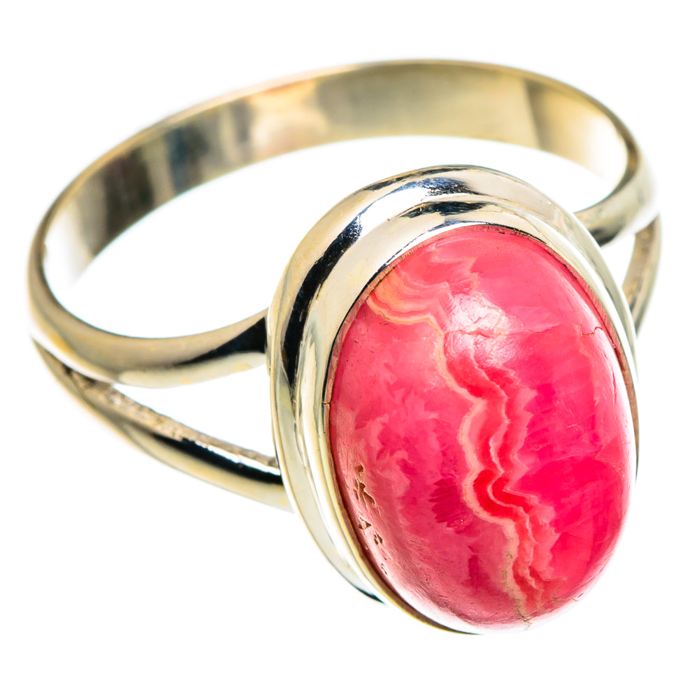 Rhodochrosite Rings handcrafted by Ana Silver Co - RING84286