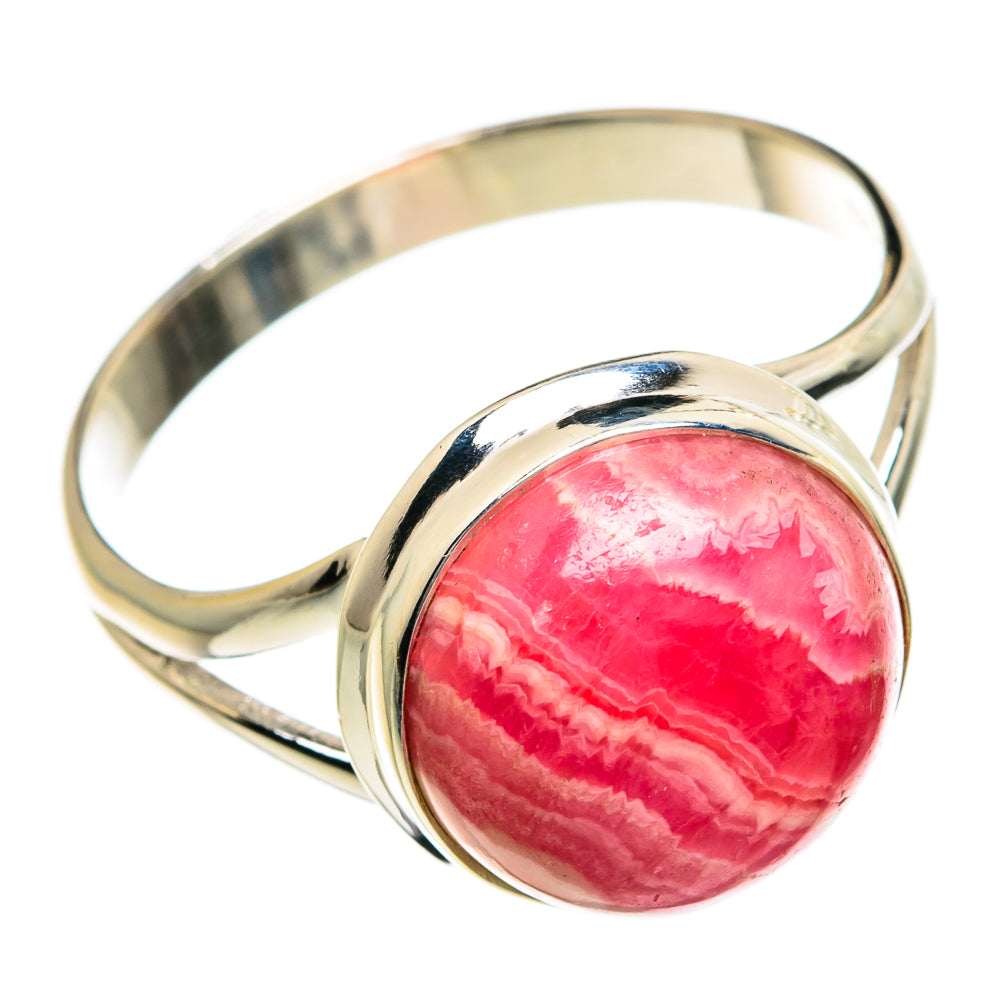 Rhodochrosite Rings handcrafted by Ana Silver Co - RING84288