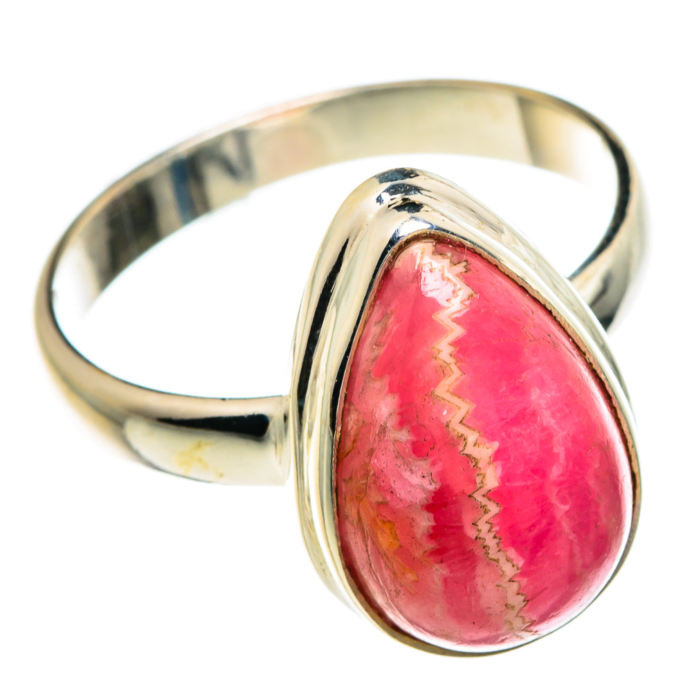 Rhodochrosite Rings handcrafted by Ana Silver Co - RING84289