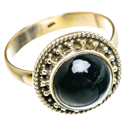 Black Onyx Rings handcrafted by Ana Silver Co - RING84294