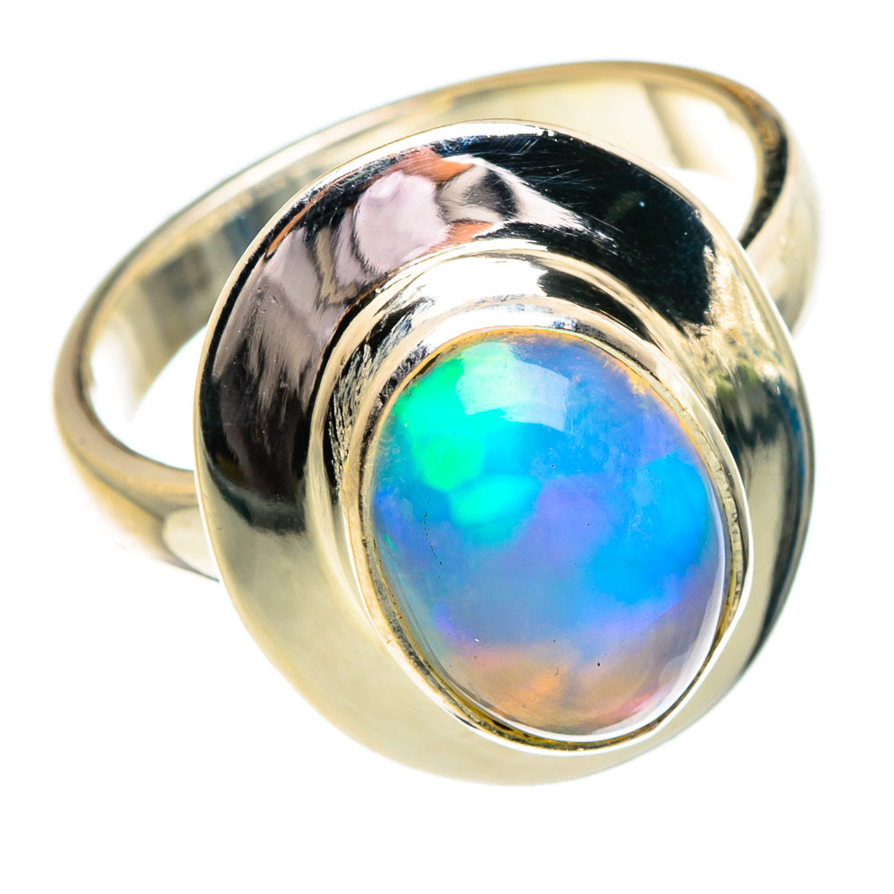 Ethiopian Opal Rings handcrafted by Ana Silver Co - RING84299