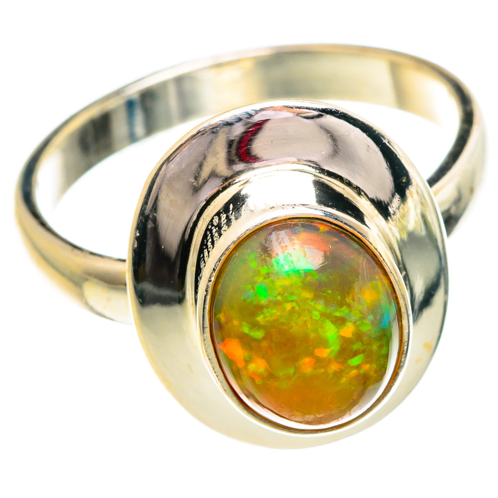 Ethiopian Opal Rings handcrafted by Ana Silver Co - RING84300