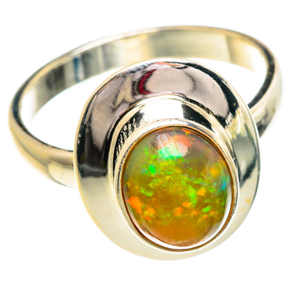 Ethiopian Opal Rings handcrafted by Ana Silver Co - RING84300