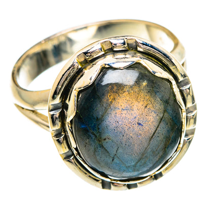 Labradorite Rings handcrafted by Ana Silver Co - RING84302