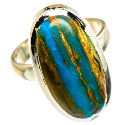 Azurite Rings handcrafted by Ana Silver Co - RING84308