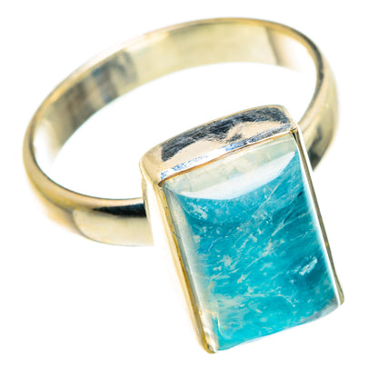 Rainbow Moonstone Rings handcrafted by Ana Silver Co - RING84313