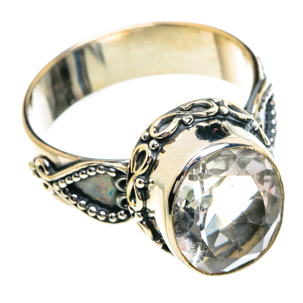 White Quartz Rings handcrafted by Ana Silver Co - RING84339