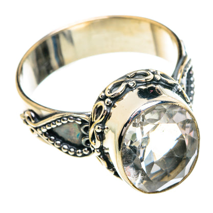 White Quartz Rings handcrafted by Ana Silver Co - RING84339