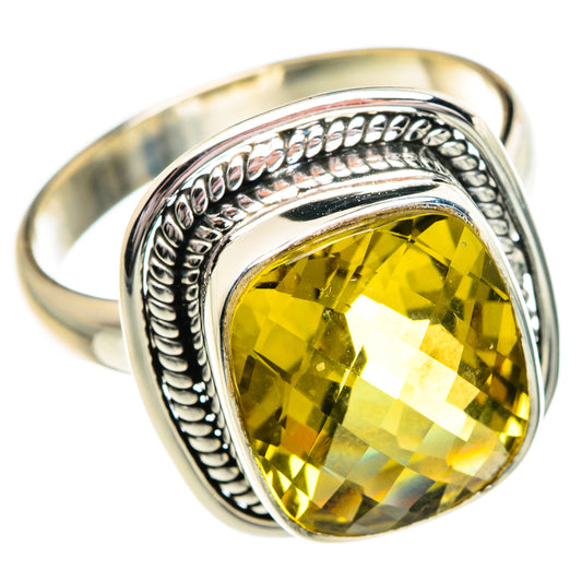 Citrine Rings handcrafted by Ana Silver Co - RING84340