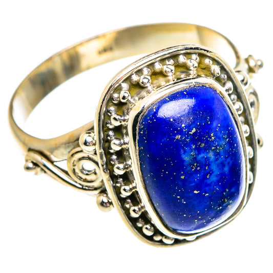 Lapis Lazuli Rings handcrafted by Ana Silver Co - RING84344
