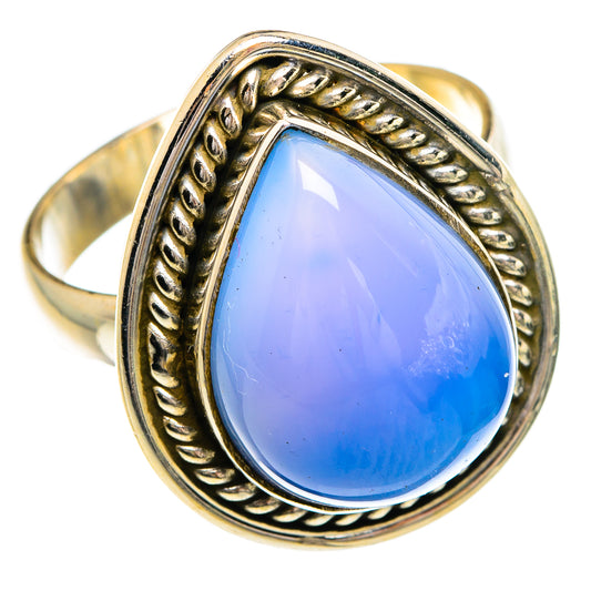 Chalcedony Rings handcrafted by Ana Silver Co - RING84346